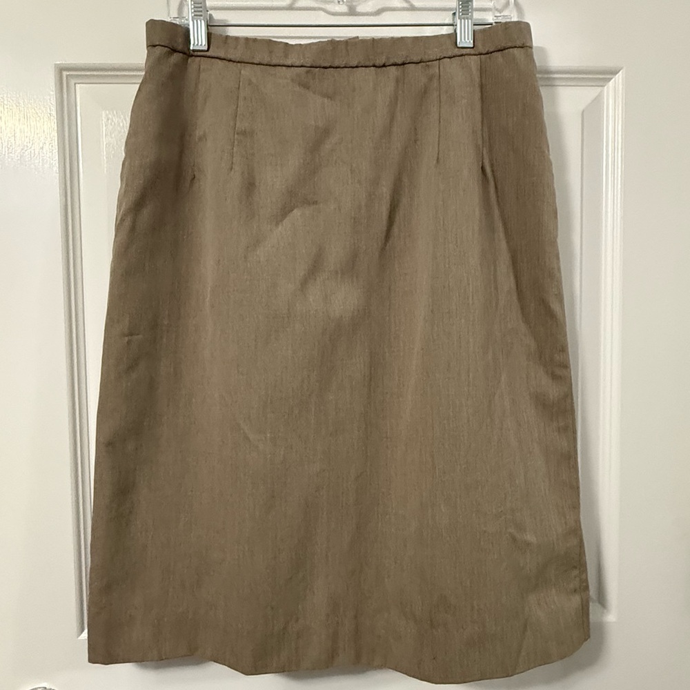 Pendleton Tan Midi Skirt